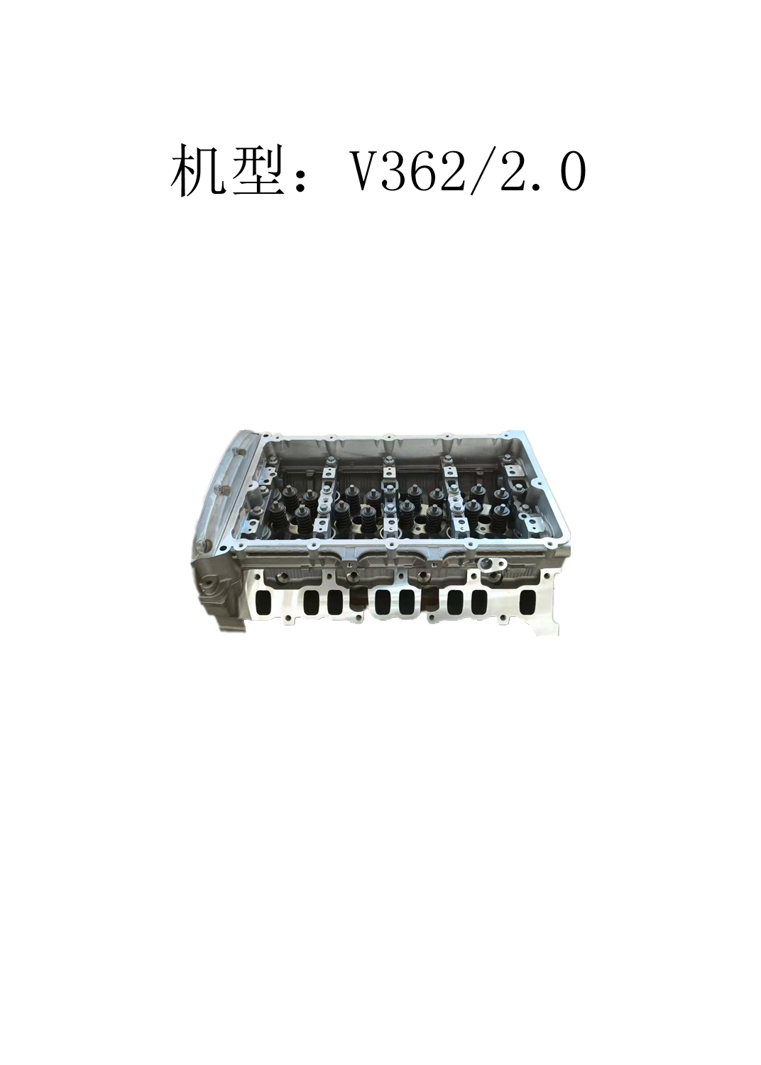 CYLINDER HEAD ASSY JMC JX4D20V362